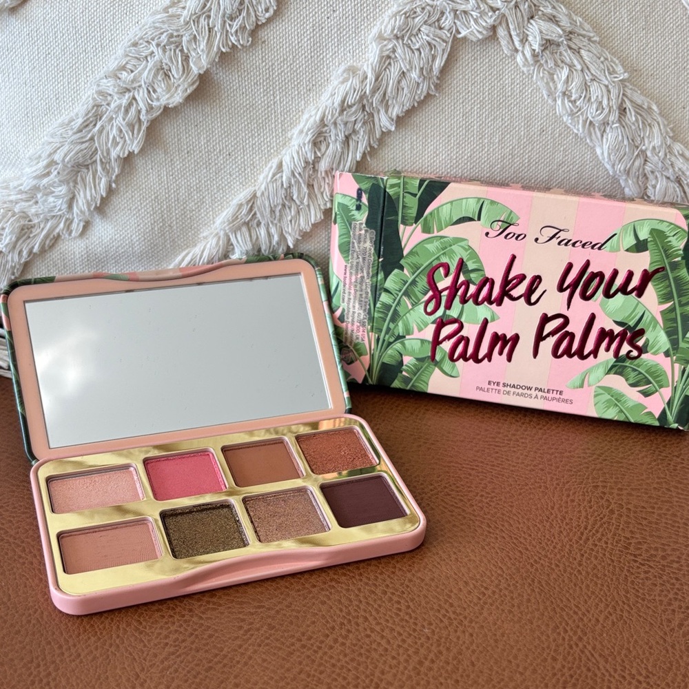 Too Faced Shake Your Palm Palms Eyeshadow Palette, NWT